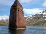 The Northwestern in Captain's Bay; photo by Ben Bolock