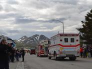 Unalaska's Public Safety participates in the parade