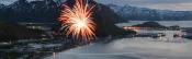 2012 Independence Day Fireworks Show, taken from Mount Newhall