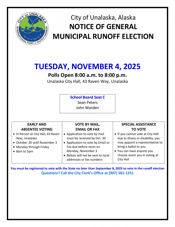 Notice of Run-off Election