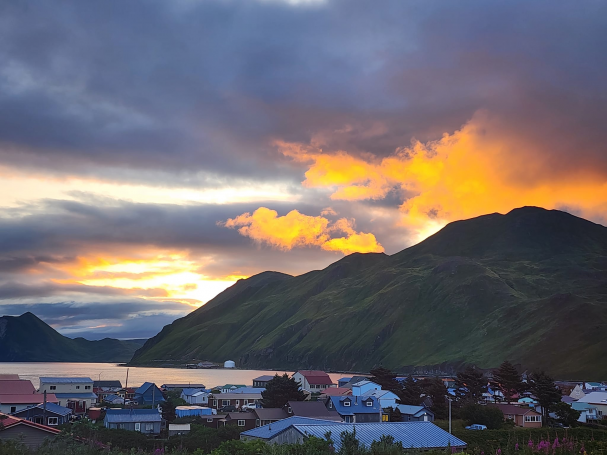 Sunrise over Newhall