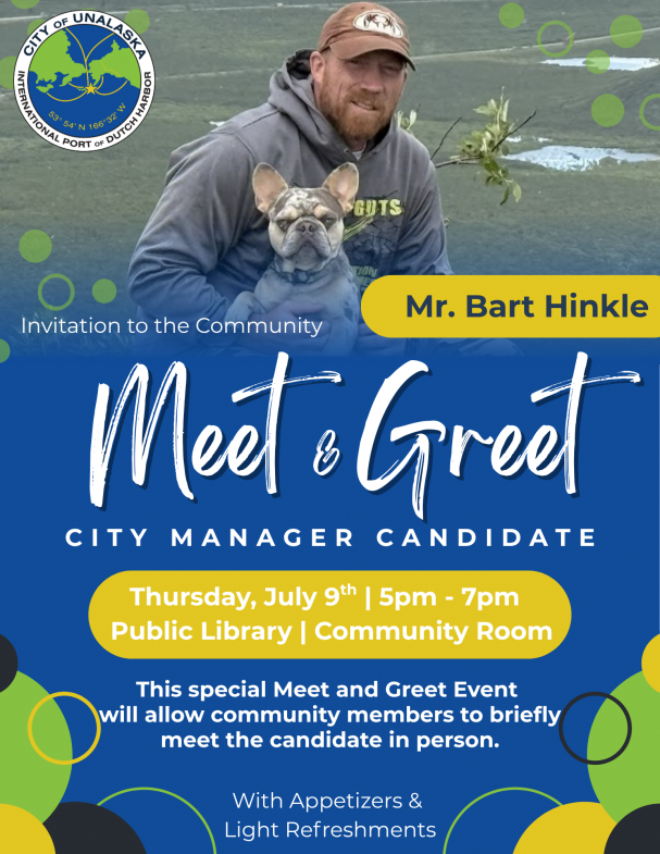 Meet & Greet with City Manager Candidate