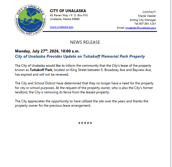 News Release 2026 07 27