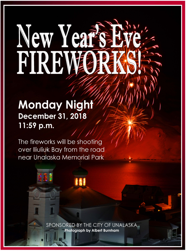 NYE Fireworks Flyer